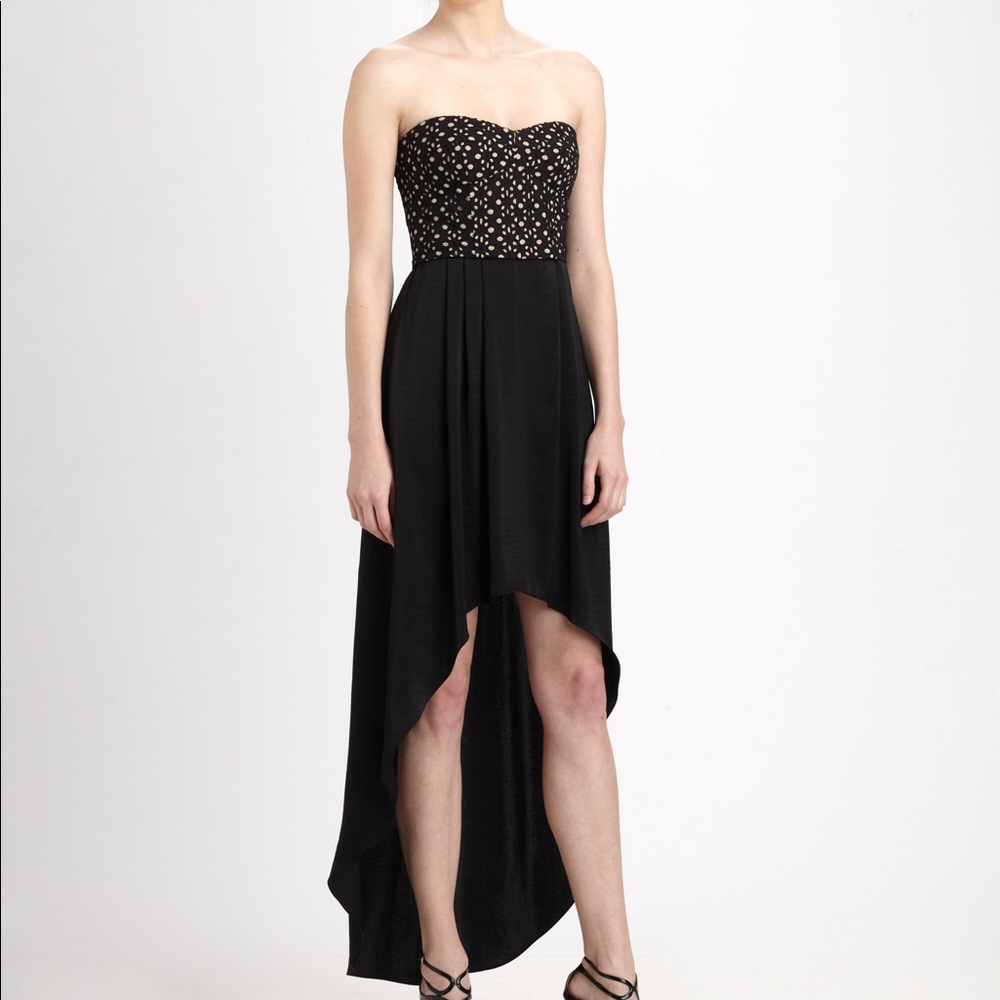 Bcbg maxazria dress. Tess strapless bustier dress